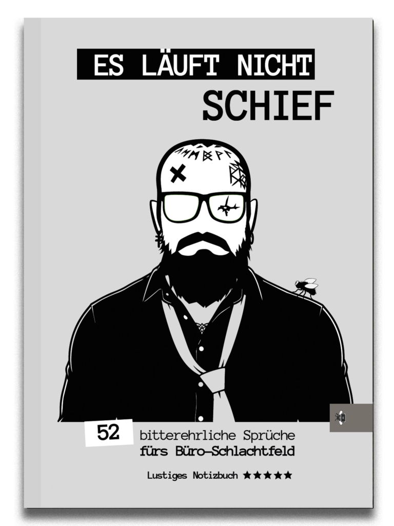 Es läuft nicht schief Cover grau