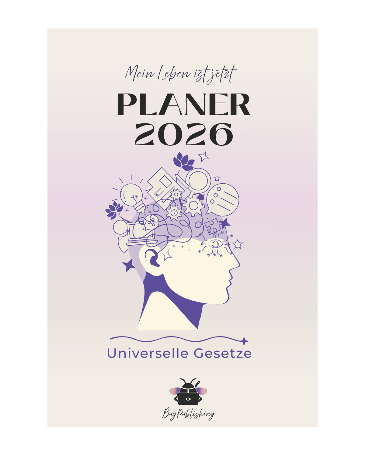 Mein Leben ist jetzt Planer 2026 Cover