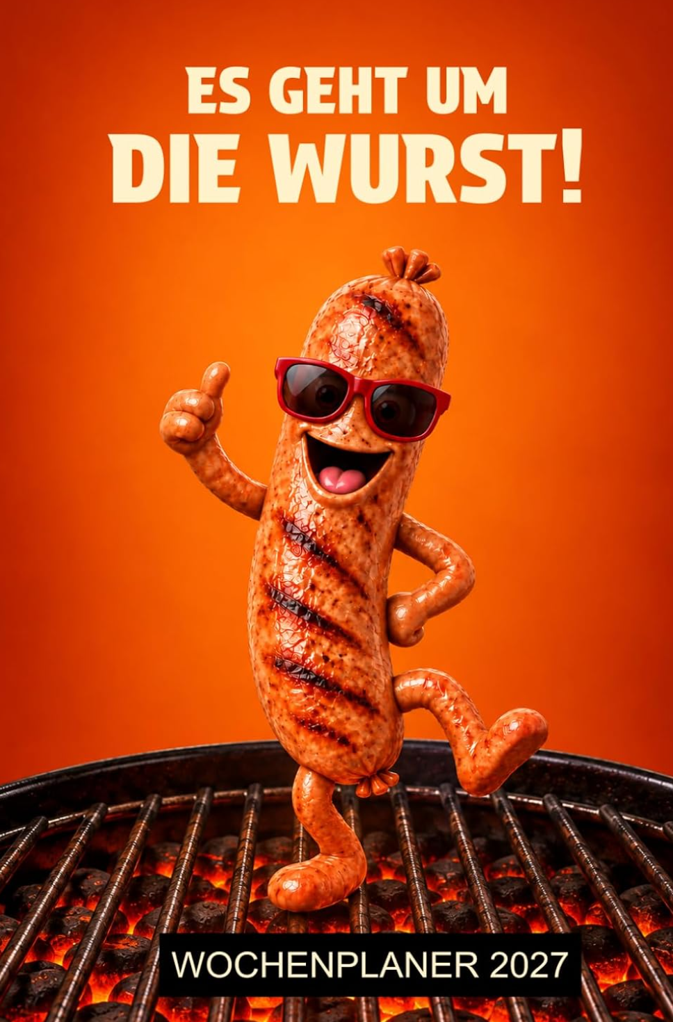Cover des Wochenplaners Es geht um die Wurst 2027