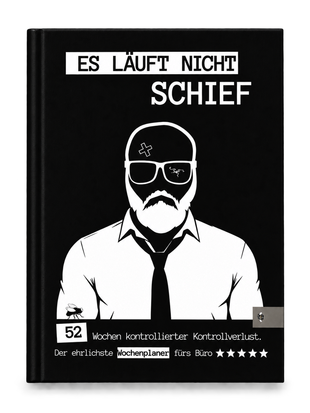 Es läuft nicht schief Wochenplaner Cover